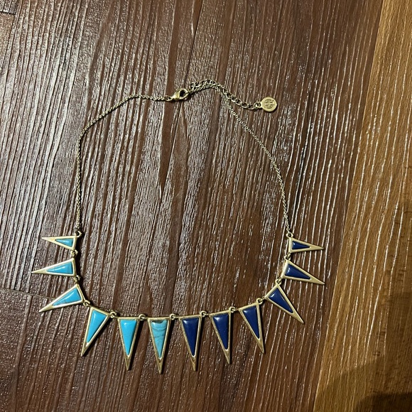 HOUSE OF HARLOW 1960 CONCENTRICAL COLLAR NECKLACE - Picture 2 of 2